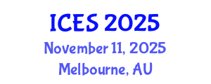 International Conference on Educational Sciences (ICES) November 11, 2025 - Melbourne, Australia