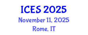 International Conference on Educational Sciences (ICES) November 11, 2025 - Rome, Italy