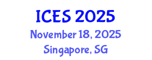 International Conference on Educational Sciences (ICES) November 18, 2025 - Singapore, Singapore