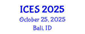 International Conference on Educational Sciences (ICES) October 25, 2025 - Bali, Indonesia