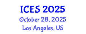 International Conference on Educational Sciences (ICES) October 28, 2025 - Los Angeles, United States