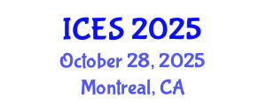 International Conference on Educational Sciences (ICES) October 28, 2025 - Montreal, Canada