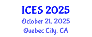 International Conference on Educational Sciences (ICES) October 21, 2025 - Quebec City, Canada