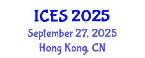 International Conference on Educational Sciences (ICES) September 27, 2025 - Hong Kong, China
