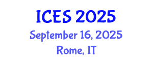 International Conference on Educational Sciences (ICES) September 16, 2025 - Rome, Italy