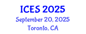International Conference on Educational Sciences (ICES) September 20, 2025 - Toronto, Canada