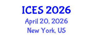 International Conference on Educational Sciences (ICES) April 20, 2026 - New York, United States International Conference on Educational Sciences (ICES) April 20, 2026 - New York, United States