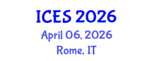 International Conference on Educational Sciences (ICES) April 06, 2026 - Rome, Italy International Conference on Educational Sciences (ICES) April 06, 2026 - Rome, Italy