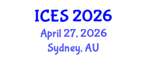 International Conference on Educational Sciences (ICES) April 27, 2026 - Sydney, Australia International Conference on Educational Sciences (ICES) April 27, 2026 - Sydney, Australia