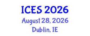 International Conference on Educational Sciences (ICES) August 28, 2026 - Dublin, Ireland International Conference on Educational Sciences (ICES) August 28, 2026 - Dublin, Ireland