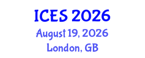International Conference on Educational Sciences (ICES) August 19, 2026 - London, United Kingdom International Conference on Educational Sciences (ICES) August 19, 2026 - London, United Kingdom