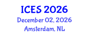 International Conference on Educational Sciences (ICES) December 02, 2026 - Amsterdam, Netherlands International Conference on Educational Sciences (ICES) December 02, 2026 - Amsterdam, Netherlands