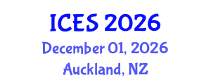 International Conference on Educational Sciences (ICES) December 01, 2026 - Auckland, New Zealand International Conference on Educational Sciences (ICES) December 01, 2026 - Auckland, New Zealand