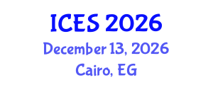 International Conference on Educational Sciences (ICES) December 13, 2026 - Cairo, Egypt International Conference on Educational Sciences (ICES) December 13, 2026 - Cairo, Egypt
