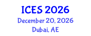 International Conference on Educational Sciences (ICES) December 20, 2026 - Dubai, United Arab Emirates International Conference on Educational Sciences (ICES) December 20, 2026 - Dubai, United Arab Emirates