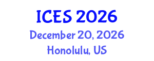 International Conference on Educational Sciences (ICES) December 20, 2026 - Honolulu, United States International Conference on Educational Sciences (ICES) December 20, 2026 - Honolulu, United States