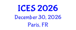 International Conference on Educational Sciences (ICES) December 30, 2026 - Paris, France International Conference on Educational Sciences (ICES) December 30, 2026 - Paris, France