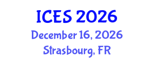 International Conference on Educational Sciences (ICES) December 16, 2026 - Strasbourg, France International Conference on Educational Sciences (ICES) December 16, 2026 - Strasbourg, France