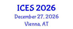 International Conference on Educational Sciences (ICES) December 27, 2026 - Vienna, Austria International Conference on Educational Sciences (ICES) December 27, 2026 - Vienna, Austria