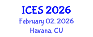 International Conference on Educational Sciences (ICES) February 02, 2026 - Havana, Cuba International Conference on Educational Sciences (ICES) February 02, 2026 - Havana, Cuba
