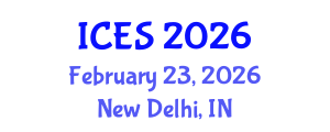 International Conference on Educational Sciences (ICES) February 23, 2026 - New Delhi, India International Conference on Educational Sciences (ICES) February 23, 2026 - New Delhi, India