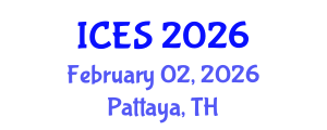 International Conference on Educational Sciences (ICES) February 02, 2026 - Pattaya, Thailand International Conference on Educational Sciences (ICES) February 02, 2026 - Pattaya, Thailand
