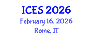 International Conference on Educational Sciences (ICES) February 16, 2026 - Rome, Italy International Conference on Educational Sciences (ICES) February 16, 2026 - Rome, Italy