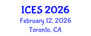International Conference on Educational Sciences (ICES) February 12, 2026 - Toronto, Canada International Conference on Educational Sciences (ICES) February 12, 2026 - Toronto, Canada