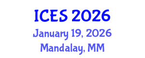 International Conference on Educational Sciences (ICES) January 19, 2026 - Mandalay, Myanmar International Conference on Educational Sciences (ICES) January 19, 2026 - Mandalay, Myanmar