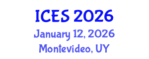 International Conference on Educational Sciences (ICES) January 12, 2026 - Montevideo, Uruguay International Conference on Educational Sciences (ICES) January 12, 2026 - Montevideo, Uruguay