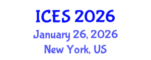 International Conference on Educational Sciences (ICES) January 26, 2026 - New York, United States International Conference on Educational Sciences (ICES) January 26, 2026 - New York, United States