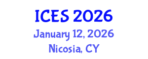 International Conference on Educational Sciences (ICES) January 12, 2026 - Nicosia, Cyprus International Conference on Educational Sciences (ICES) January 12, 2026 - Nicosia, Cyprus