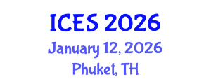 International Conference on Educational Sciences (ICES) January 12, 2026 - Phuket, Thailand International Conference on Educational Sciences (ICES) January 12, 2026 - Phuket, Thailand