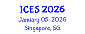 International Conference on Educational Sciences (ICES) January 05, 2026 - Singapore, Singapore International Conference on Educational Sciences (ICES) January 05, 2026 - Singapore, Singapore
