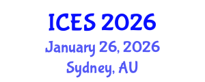 International Conference on Educational Sciences (ICES) January 26, 2026 - Sydney, Australia International Conference on Educational Sciences (ICES) January 26, 2026 - Sydney, Australia