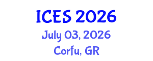 International Conference on Educational Sciences (ICES) July 03, 2026 - Corfu, Greece International Conference on Educational Sciences (ICES) July 03, 2026 - Corfu, Greece
