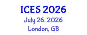 International Conference on Educational Sciences (ICES) July 26, 2026 - London, United Kingdom International Conference on Educational Sciences (ICES) July 26, 2026 - London, United Kingdom