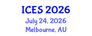 International Conference on Educational Sciences (ICES) July 24, 2026 - Melbourne, Australia International Conference on Educational Sciences (ICES) July 24, 2026 - Melbourne, Australia
