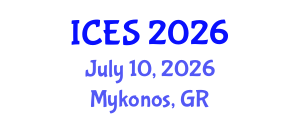 International Conference on Educational Sciences (ICES) July 10, 2026 - Mykonos, Greece International Conference on Educational Sciences (ICES) July 10, 2026 - Mykonos, Greece