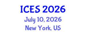 International Conference on Educational Sciences (ICES) July 10, 2026 - New York, United States International Conference on Educational Sciences (ICES) July 10, 2026 - New York, United States