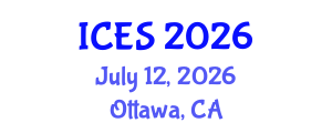 International Conference on Educational Sciences (ICES) July 12, 2026 - Ottawa, Canada International Conference on Educational Sciences (ICES) July 12, 2026 - Ottawa, Canada