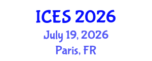 International Conference on Educational Sciences (ICES) July 19, 2026 - Paris, France International Conference on Educational Sciences (ICES) July 19, 2026 - Paris, France