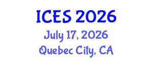 International Conference on Educational Sciences (ICES) July 17, 2026 - Quebec City, Canada International Conference on Educational Sciences (ICES) July 17, 2026 - Quebec City, Canada