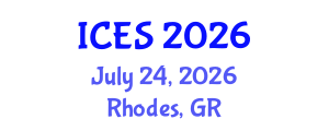 International Conference on Educational Sciences (ICES) July 24, 2026 - Rhodes, Greece International Conference on Educational Sciences (ICES) July 24, 2026 - Rhodes, Greece