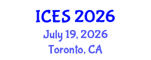 International Conference on Educational Sciences (ICES) July 19, 2026 - Toronto, Canada International Conference on Educational Sciences (ICES) July 19, 2026 - Toronto, Canada