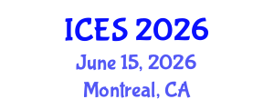 International Conference on Educational Sciences (ICES) June 15, 2026 - Montreal, Canada International Conference on Educational Sciences (ICES) June 15, 2026 - Montreal, Canada