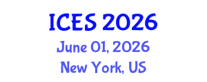International Conference on Educational Sciences (ICES) June 01, 2026 - New York, United States International Conference on Educational Sciences (ICES) June 01, 2026 - New York, United States