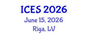 International Conference on Educational Sciences (ICES) June 15, 2026 - Riga, Latvia International Conference on Educational Sciences (ICES) June 15, 2026 - Riga, Latvia