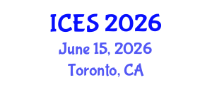 International Conference on Educational Sciences (ICES) June 15, 2026 - Toronto, Canada International Conference on Educational Sciences (ICES) June 15, 2026 - Toronto, Canada