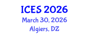 International Conference on Educational Sciences (ICES) March 30, 2026 - Algiers, Algeria International Conference on Educational Sciences (ICES) March 30, 2026 - Algiers, Algeria